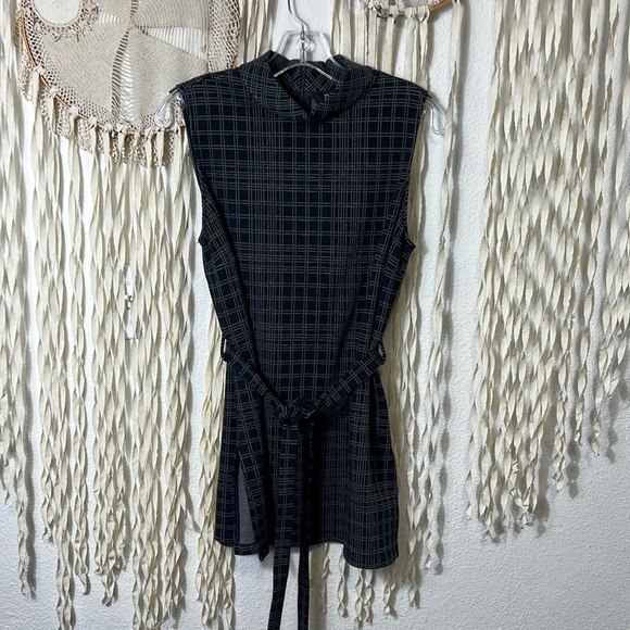 Theory Mochneck Sleeveless Belted Tunic Size M - Picture 6 of 12